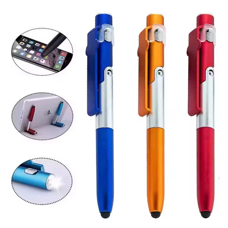 Stationery Supply - 4 IN 1 Multifunction Touch Pen