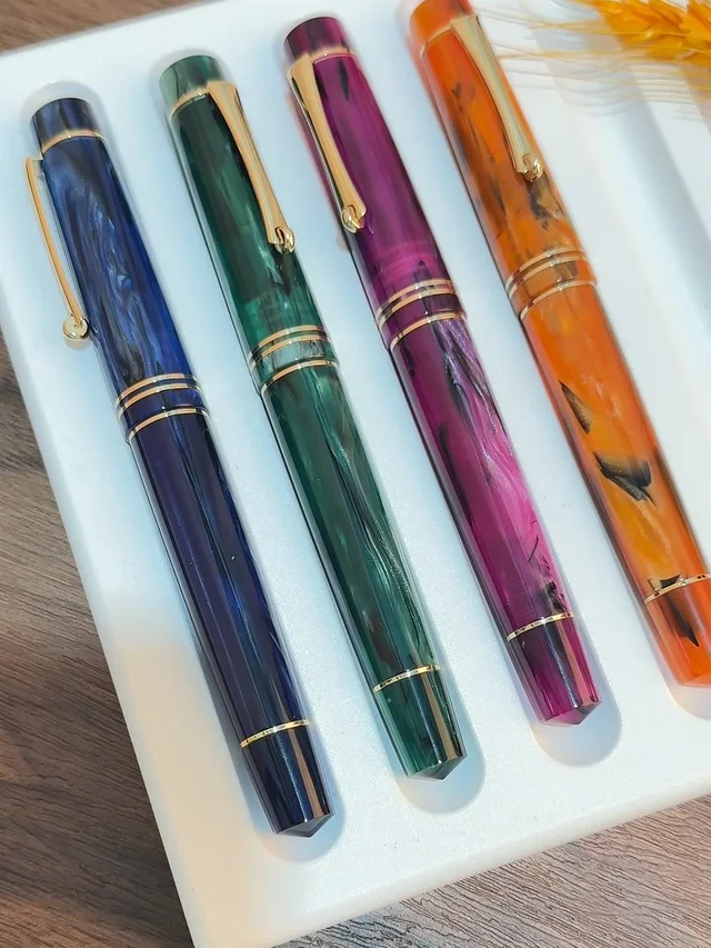 Office Stationery Supply Business - Majohn M800 Resin Fountain Pen with
