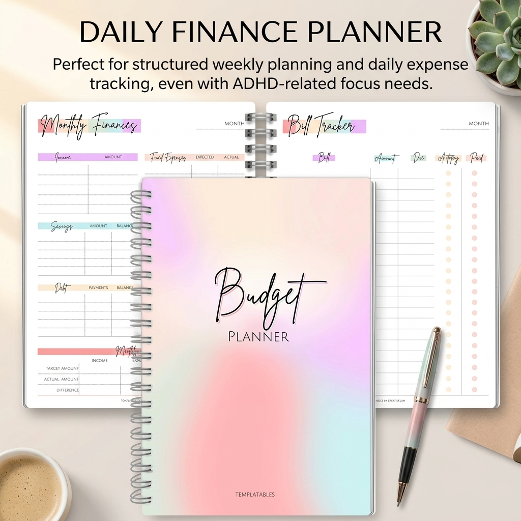 Daily Income And Expense Noteb - Planner Weekly Budget incelemesi ve fiyatı