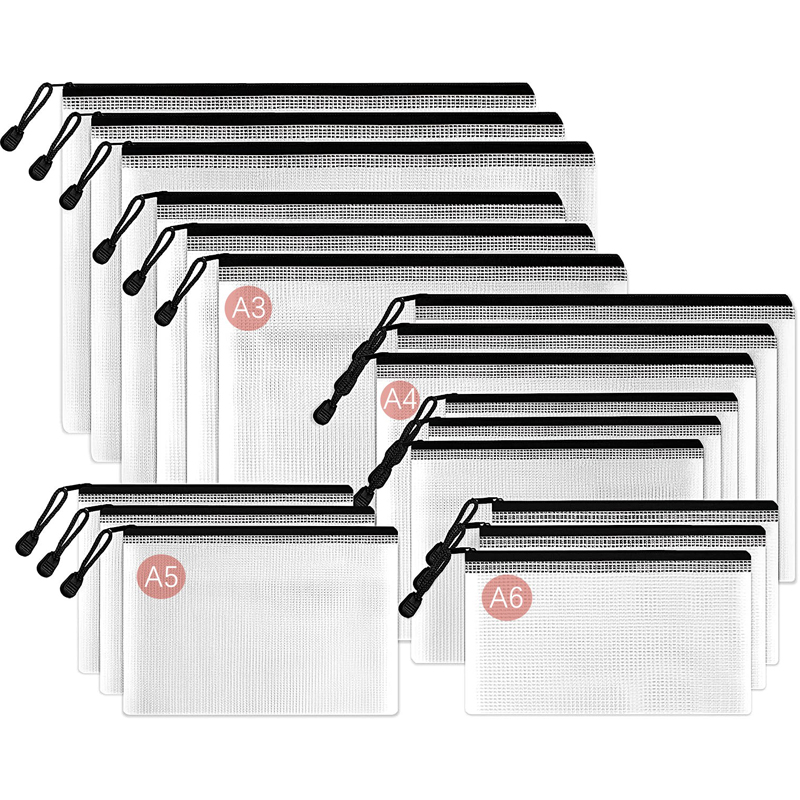 Mesh Zipper Storage Bag Docume - Portfolio Folder Zip incelemesi ve fiyatı