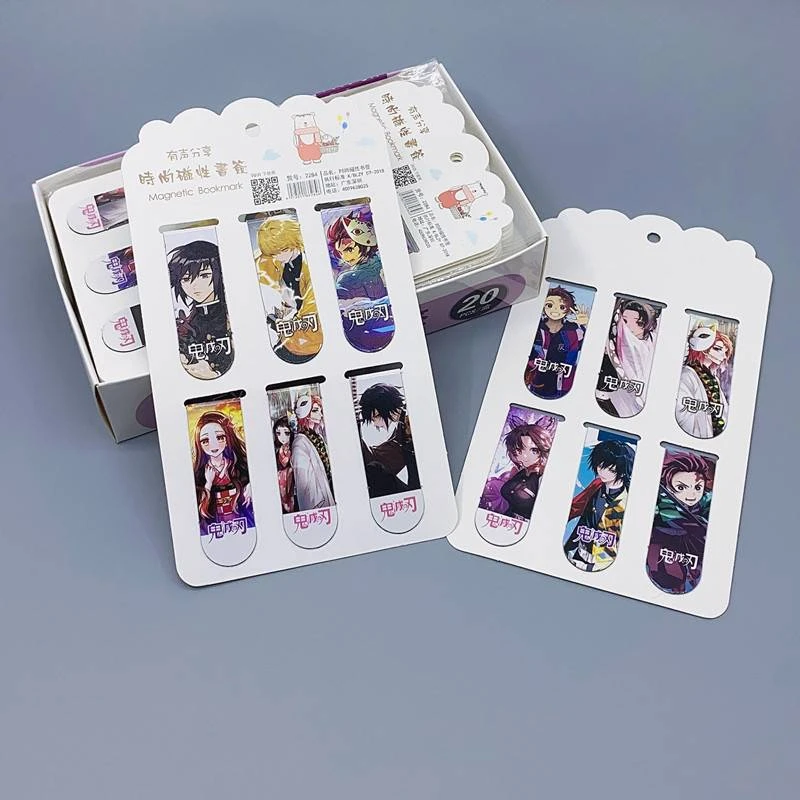 6 Pcs Anime Cute Metal Magneti - Bookmark Magnetic Clip incelemesi ve fiyatı