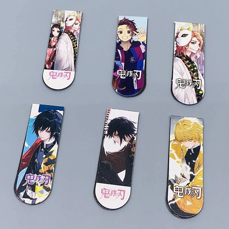 6 Pcs Anime Cute Metal Magneti - Bookmark Magnetic Clip incelemesi ve fiyatı