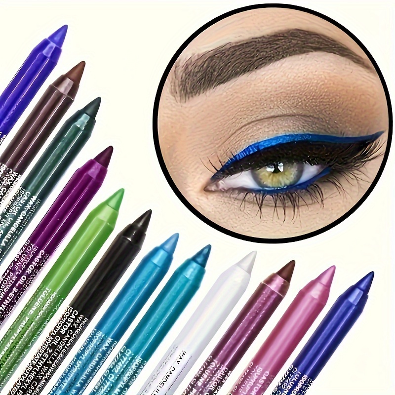 1pcs Waterproof Eyeliner Set w - Highlighter Set Pastel incelemesi ve fiyatı