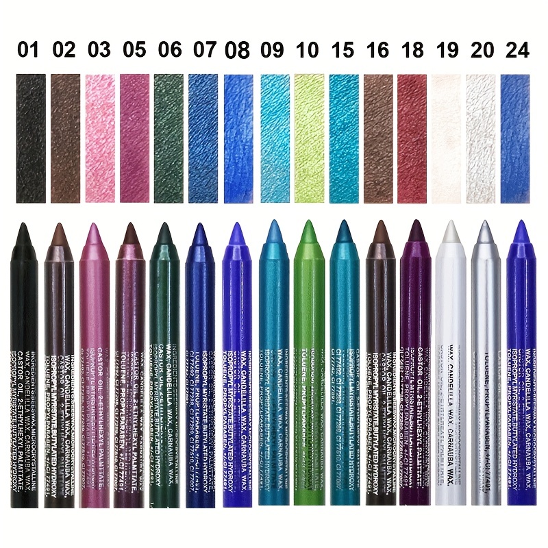 1pcs Waterproof Eyeliner Set w - Highlighter Set Pastel incelemesi ve fiyatı