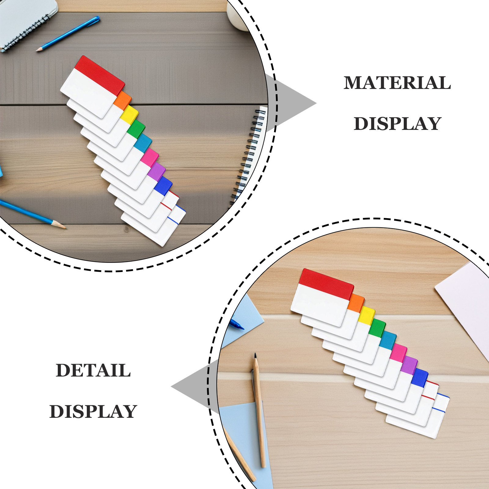 10 Semi Transparent Waterproof - Index Tab Divider incelemesi ve fiyatı