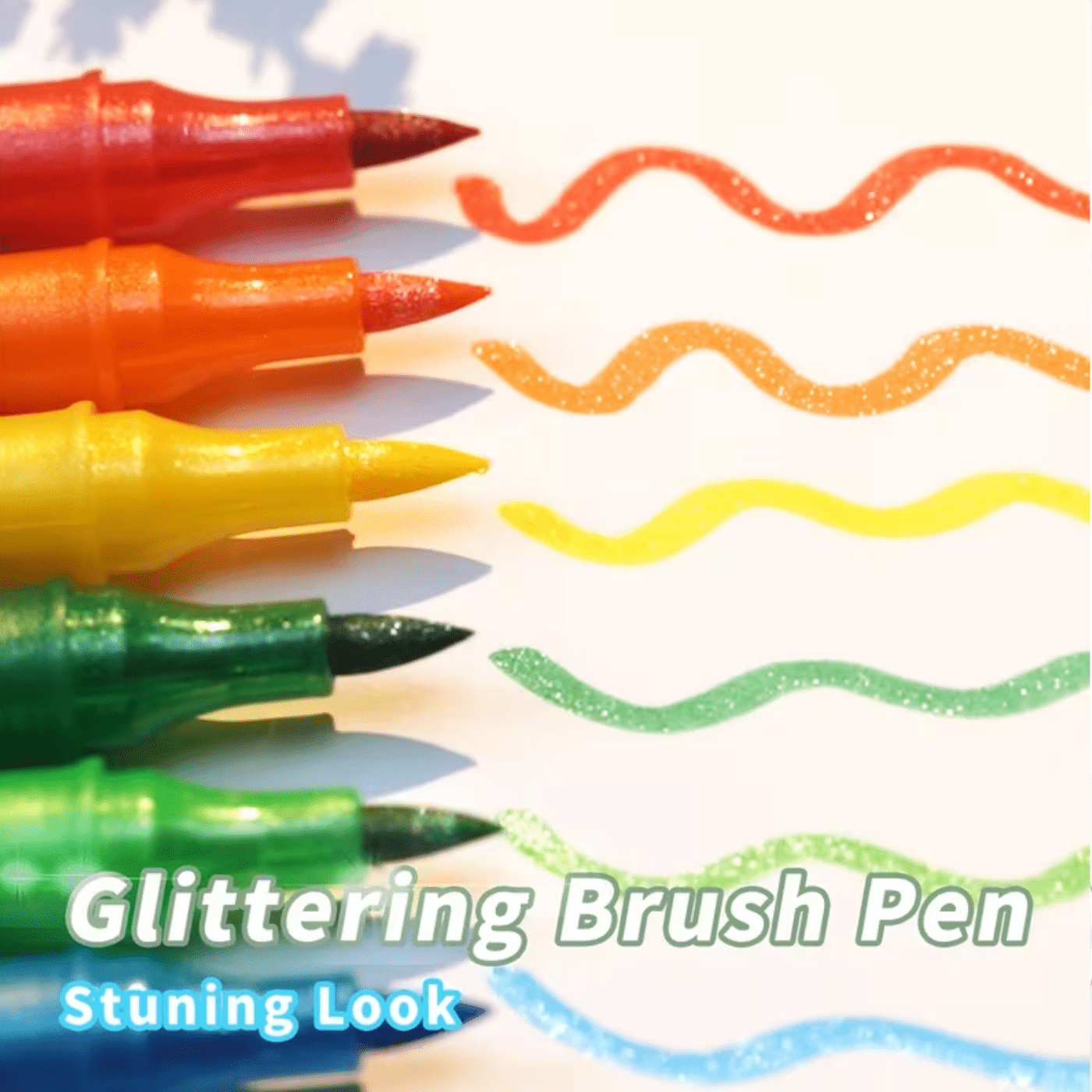 24/48 Color Double-Ended Glitt - Gel Ink Pen Set incelemesi ve fiyatı