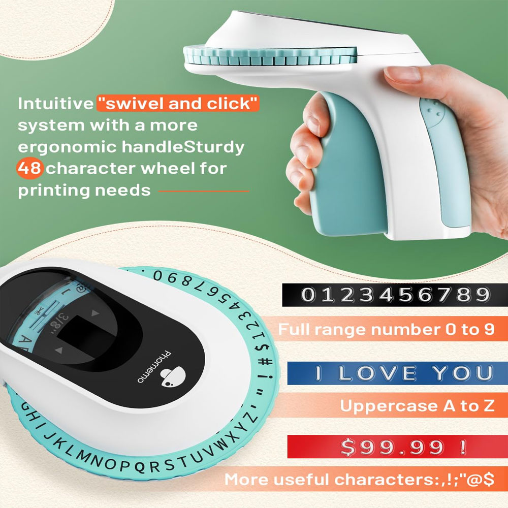 E975 Embossed Label Printer, 3 - Label Printer Tape incelemesi ve fiyatı