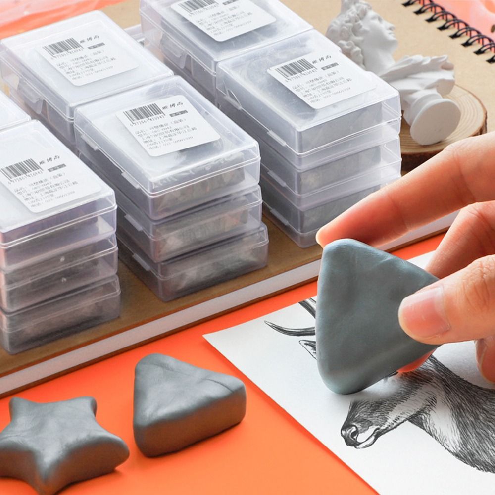 4Pcs Soft Sketching Erasers Mo - Rubber Eraser Kneaded incelemesi ve fiyatı