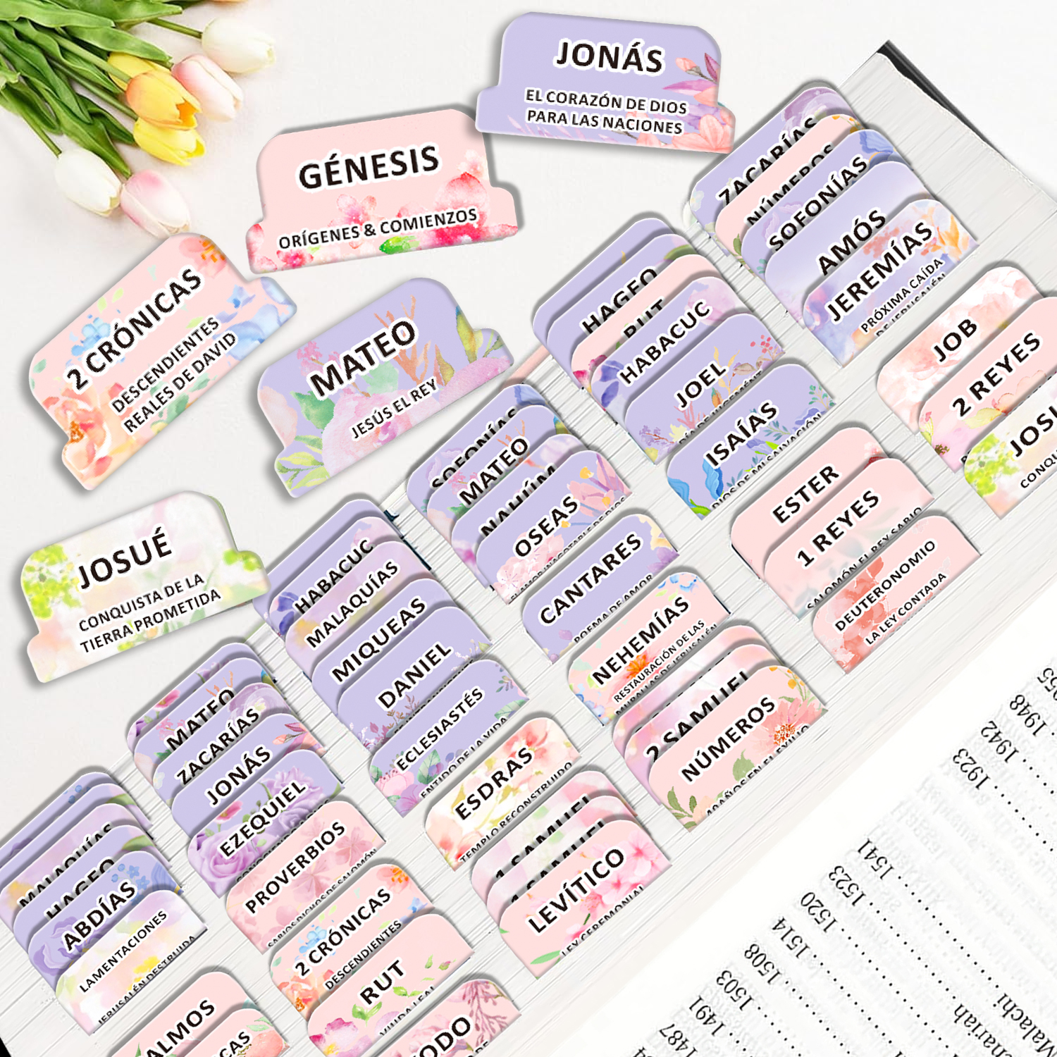 80pcs Spanish Bible Tabs-Soul  - Index Tab Divider incelemesi ve fiyatı