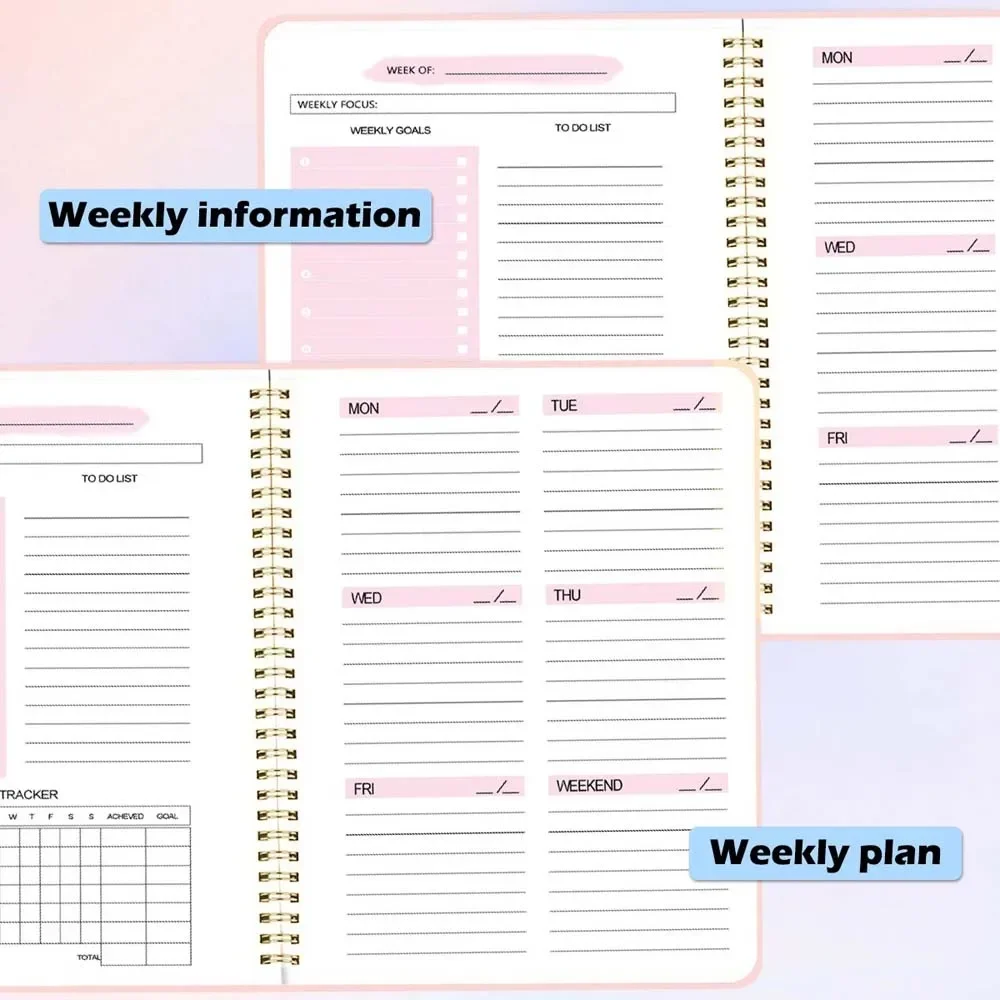 A5 Weekly Planner Coil Daily P - Planner Weekly Budget incelemesi ve fiyatı