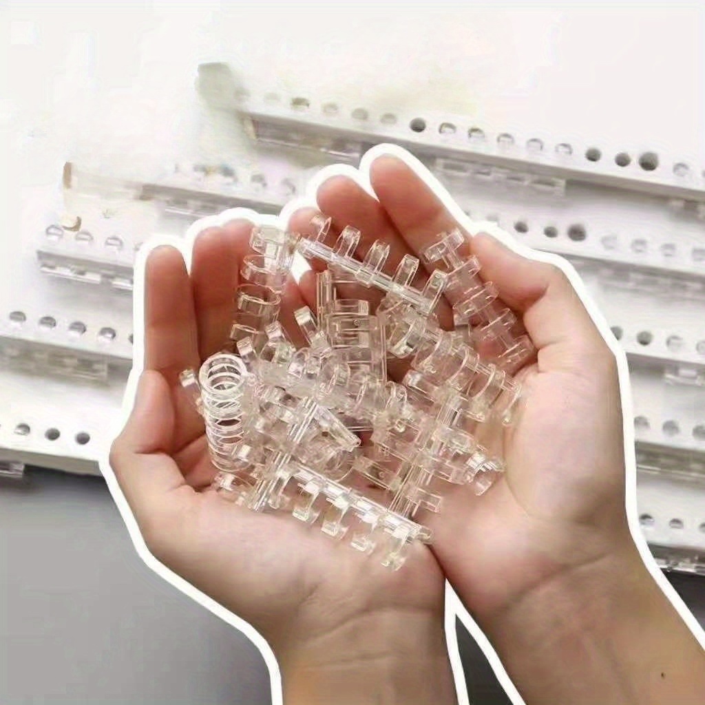 10Pcs 5-Ring Binding Spines Sn - Binding Comb Plastic incelemesi ve fiyatı