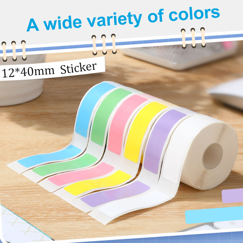 12*40mm Colored Transparent Th - Label Printer Tape incelemesi ve fiyatı