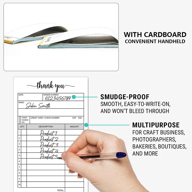 Business Sales Invoice Receipt - Carbon Copy Book incelemesi ve fiyatı