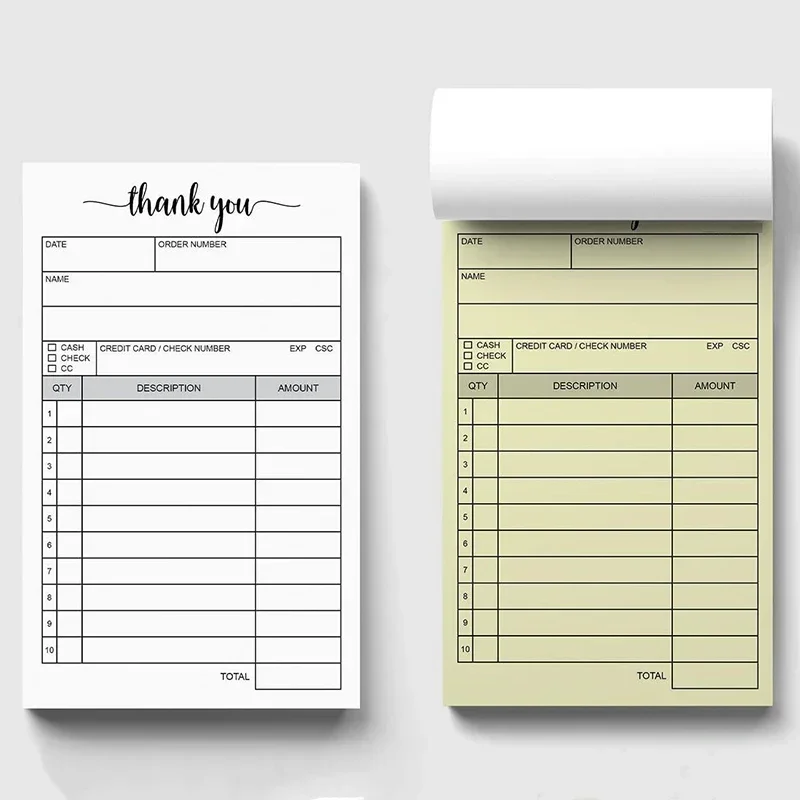 Business Sales Invoice Receipt - Carbon Copy Book incelemesi ve fiyatı
