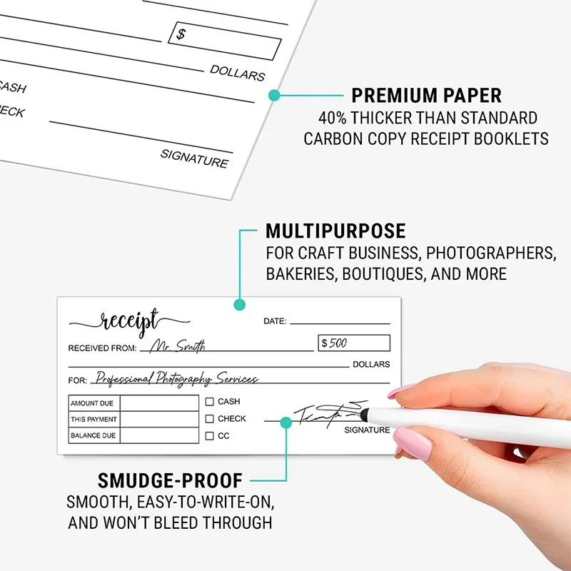 Business Sales Invoice Receipt - Carbon Copy Book incelemesi ve fiyatı