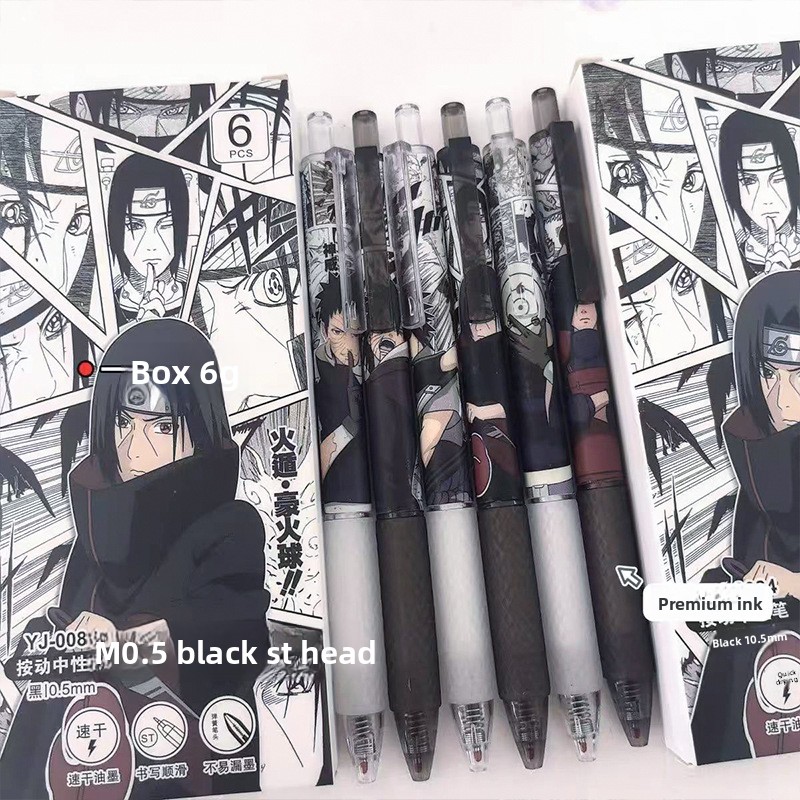 Anime Naruto Gel Pen Cute Cart - Gel Ink Pen Set incelemesi ve fiyatı
