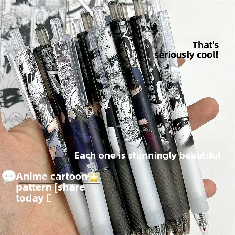 Anime Naruto Gel Pen Cute Cart - Gel Ink Pen Set incelemesi ve fiyatı