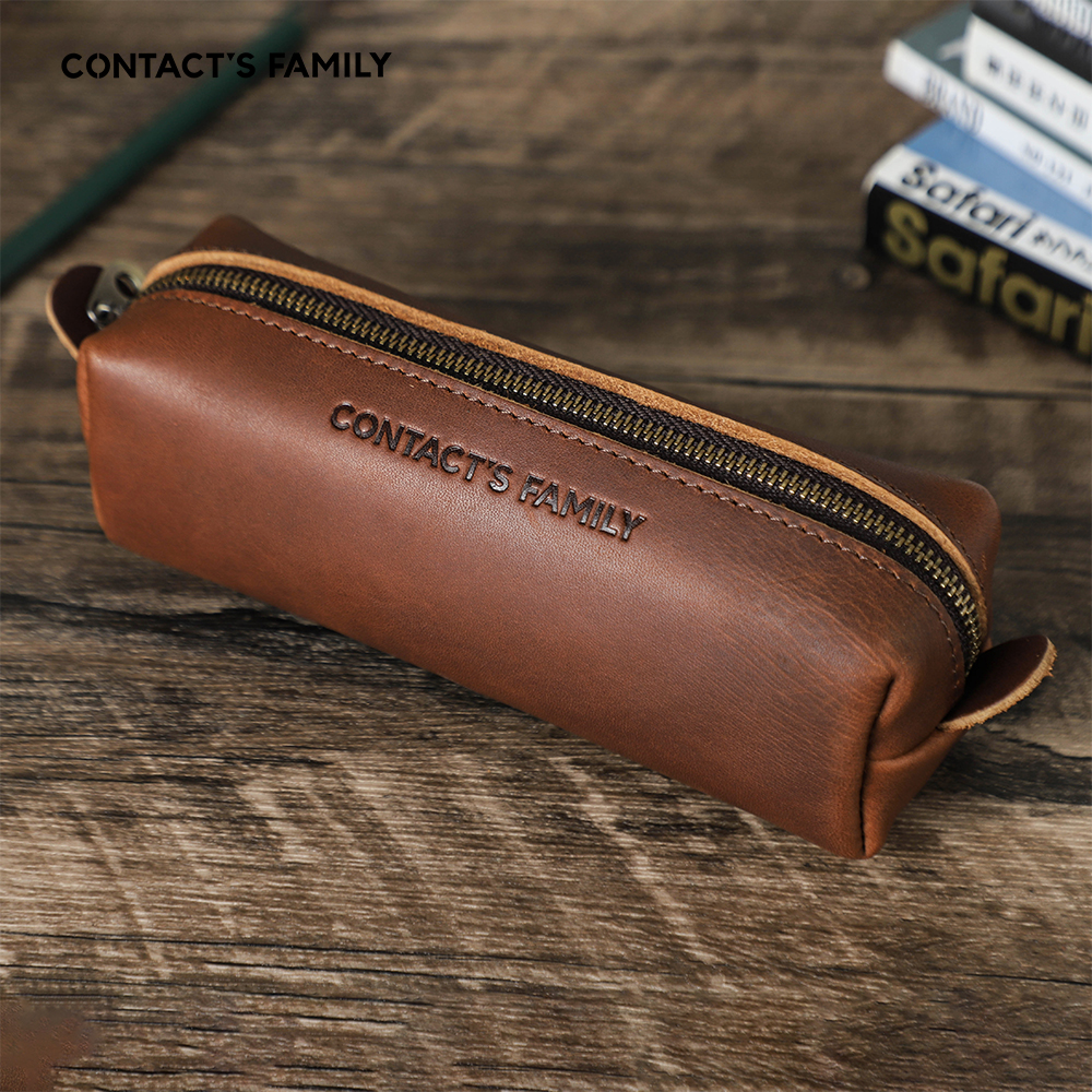 Retro Leather Pencil Case High - Office Stationery Supply Business incelemesi ve fiyatı