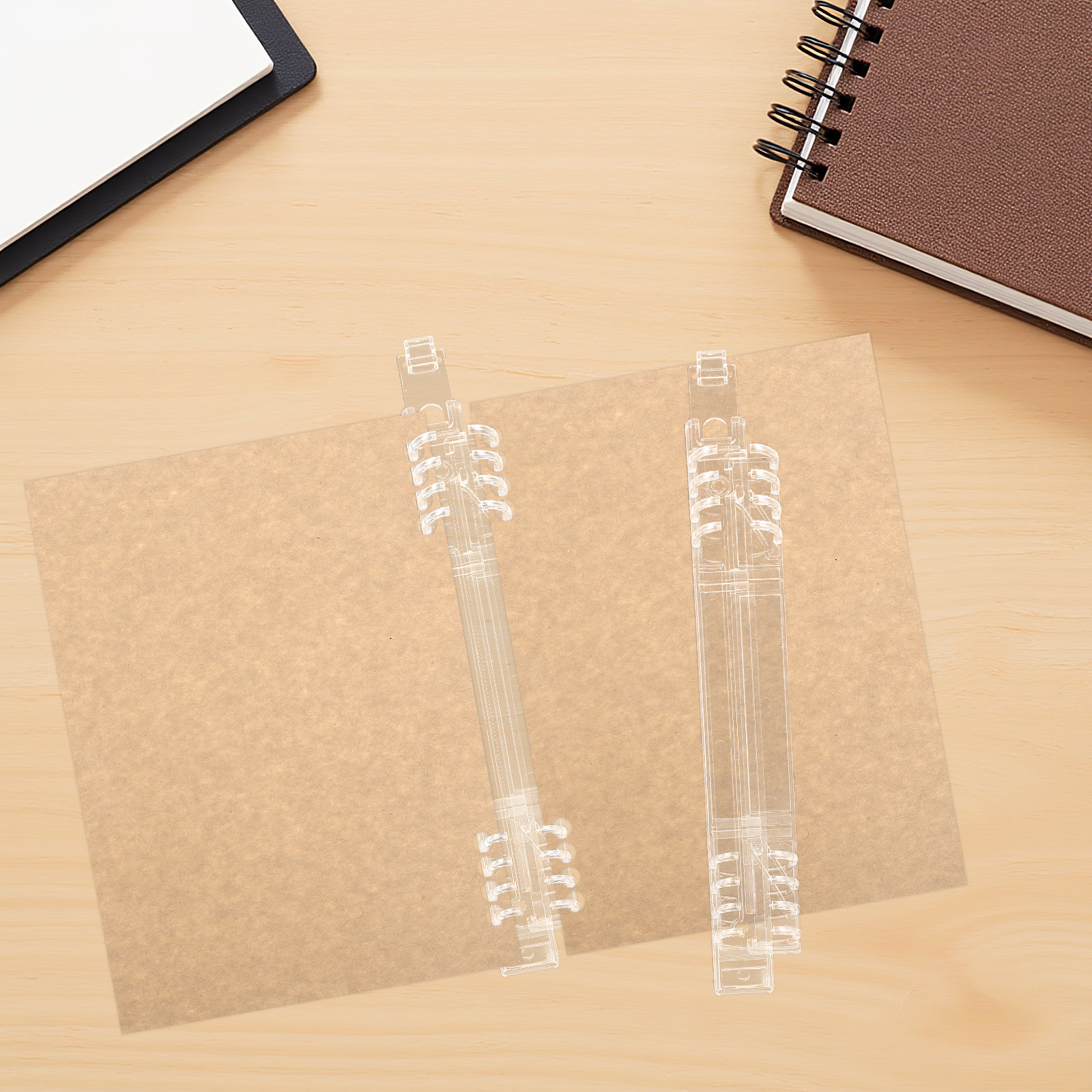 10Pcs Spiral Binder Rings Plas - Binding Comb Plastic incelemesi ve fiyatı