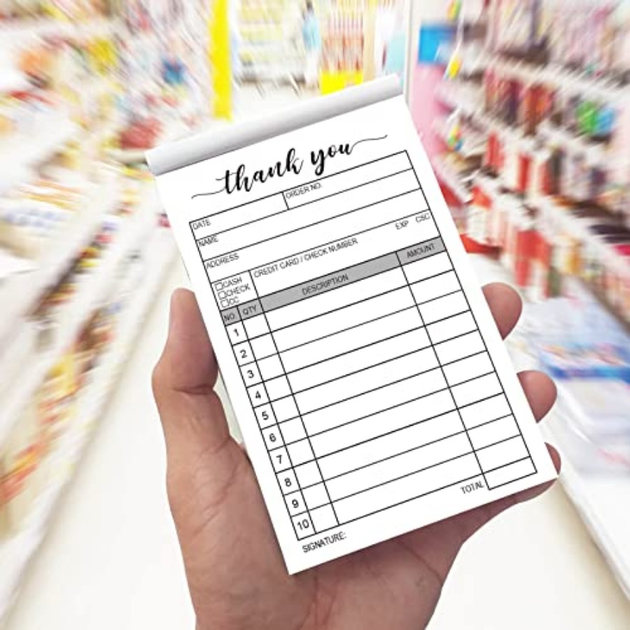 Thank You Receipt Book, 2 Pack - Carbon Copy Book incelemesi ve fiyatı