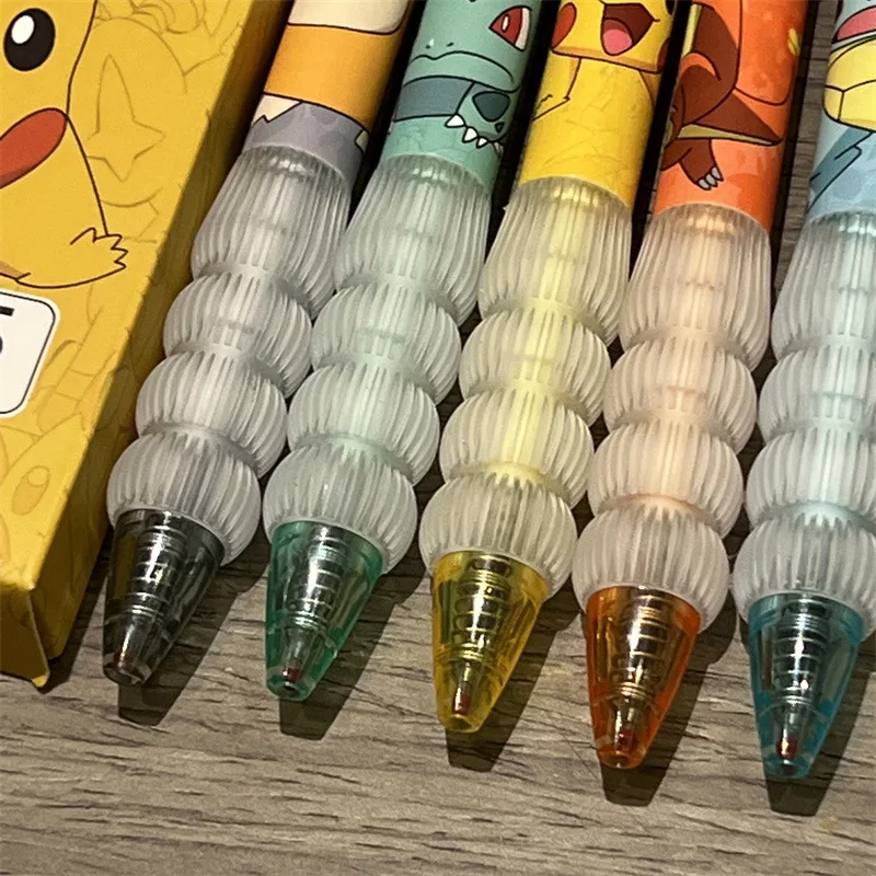 5pcs Pikachu Gel Pen Set Pokem - Gel Ink Pen Set incelemesi ve fiyatı