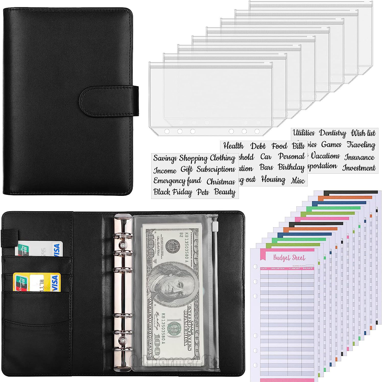 A6 Budget Binder with Cash Env - Planner Weekly Budget incelemesi ve fiyatı