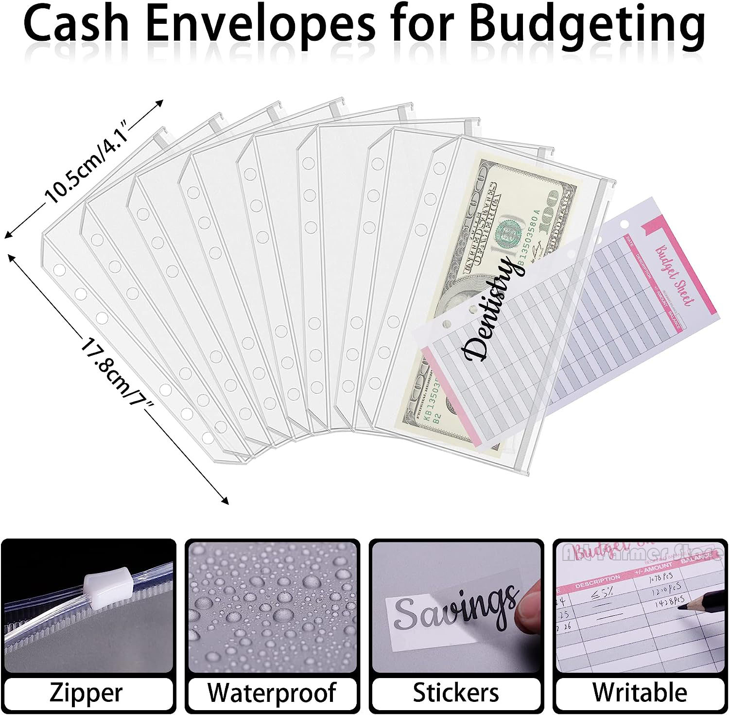 A6 Budget Binder with Cash Env - Planner Weekly Budget incelemesi ve fiyatı
