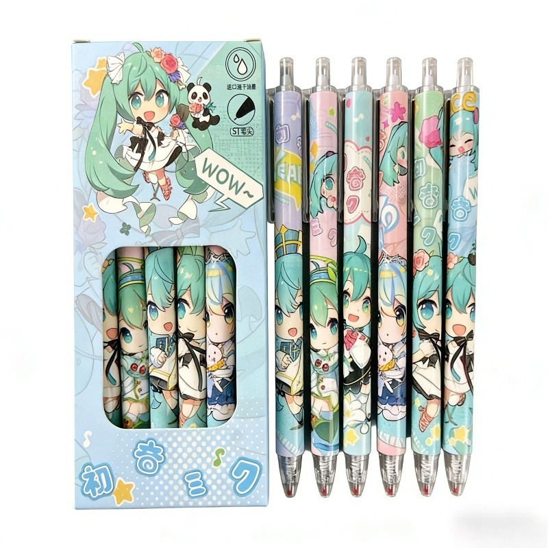 Hatsune Miku quick-drying gel  - Gel Ink Pen Set incelemesi ve fiyatı