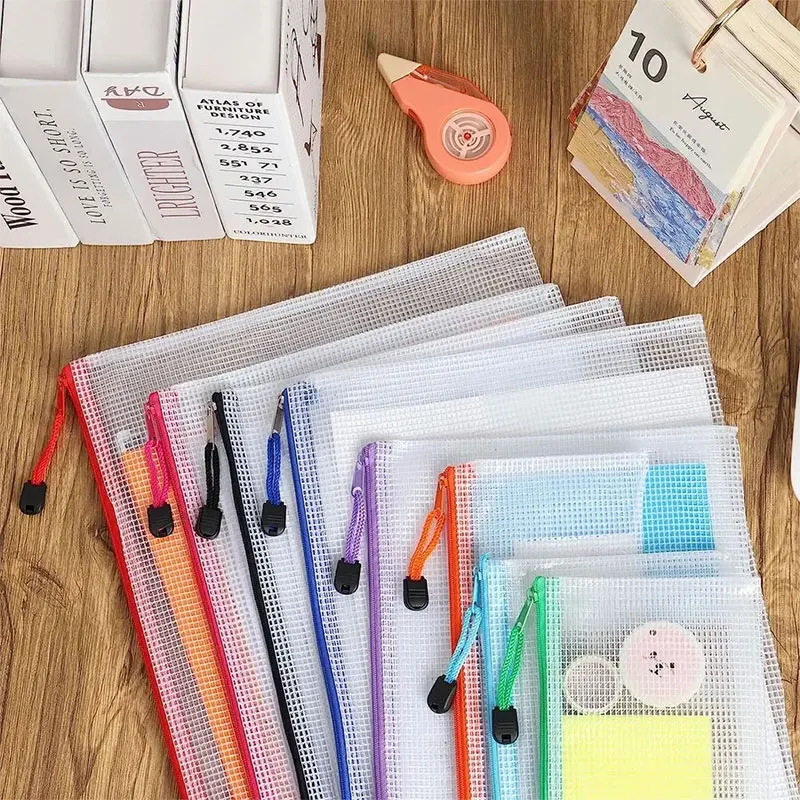 A3/A4/A5/A6 Mesh Zipper Pouch  - Portfolio Folder Zip incelemesi ve fiyatı
