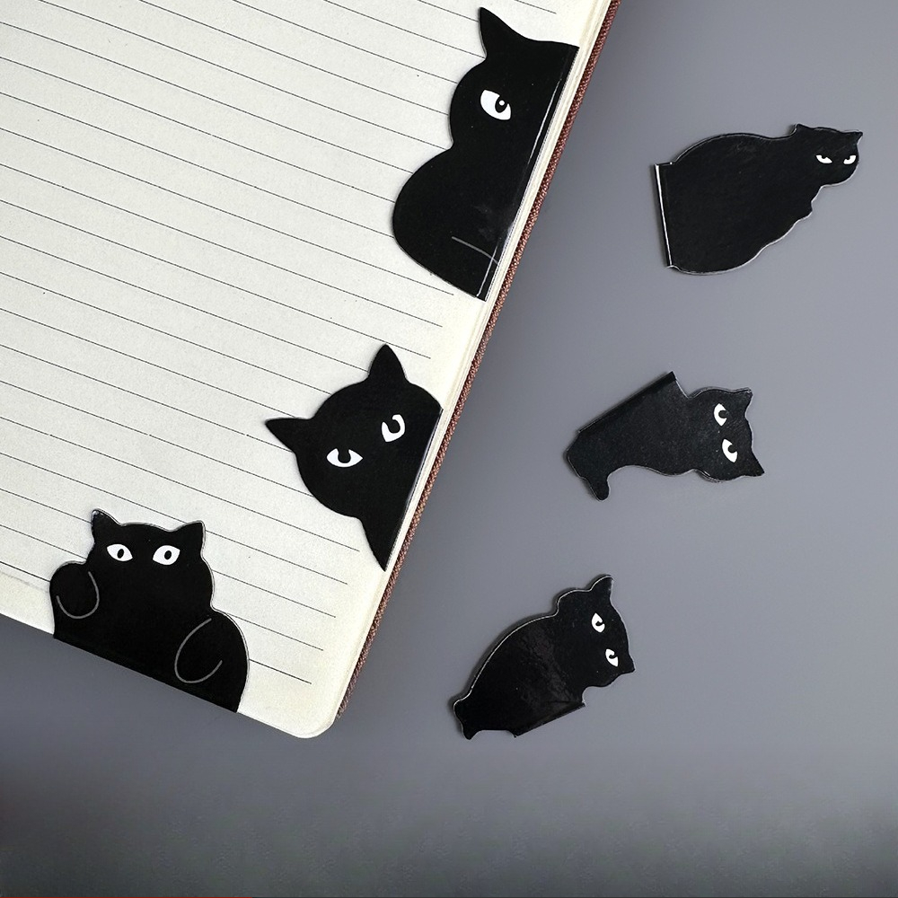 Cute Black Cat Magnetic Bookma - Bookmark Magnetic Clip incelemesi ve fiyatı