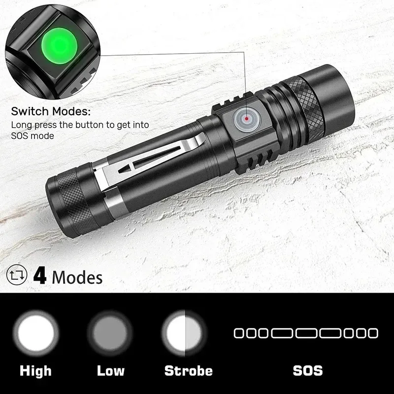 Rechargeable T6 Handheld Flash - Stationery Supply incelemesi ve fiyatı