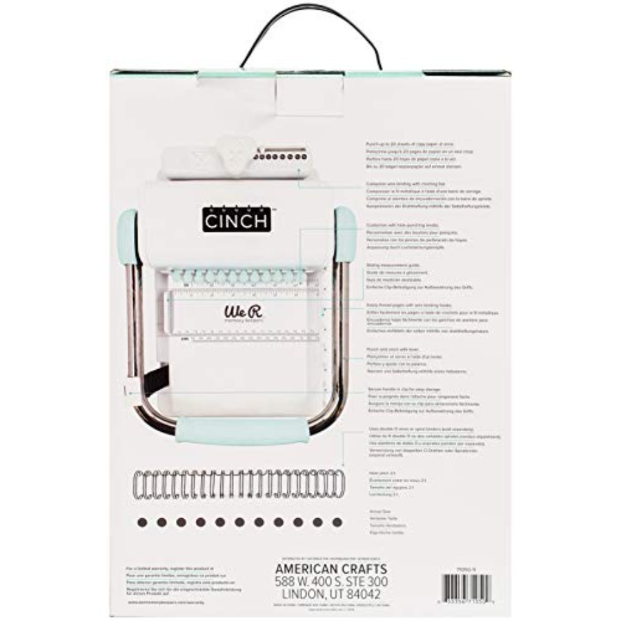 Cinch Book Binding Machine Ver - Binding Comb Plastic incelemesi ve fiyatı