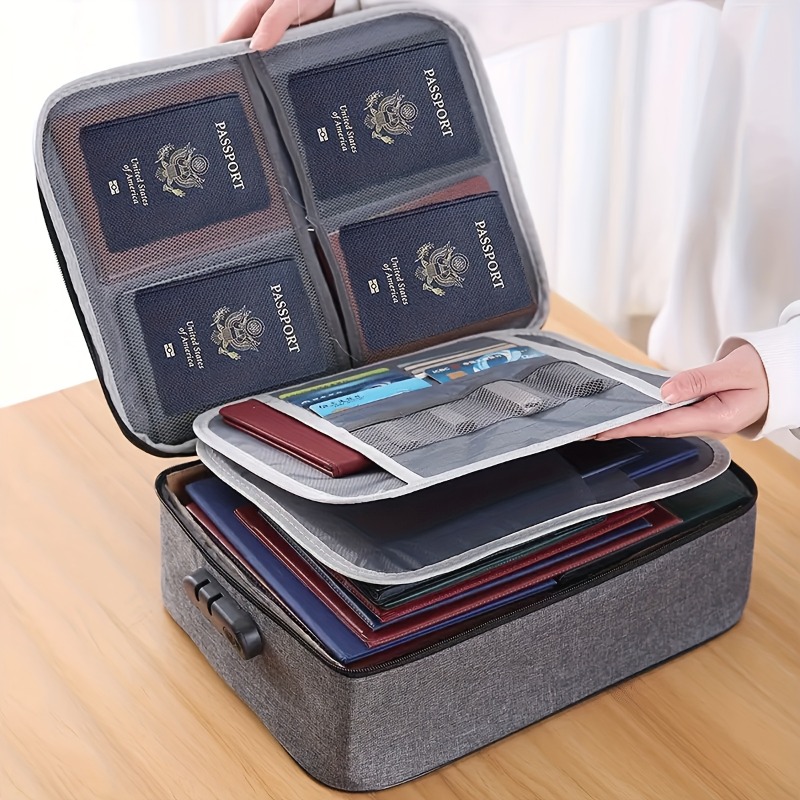 Lockable File Storage Bag,3-La - Portfolio Folder Zip incelemesi ve fiyatı
