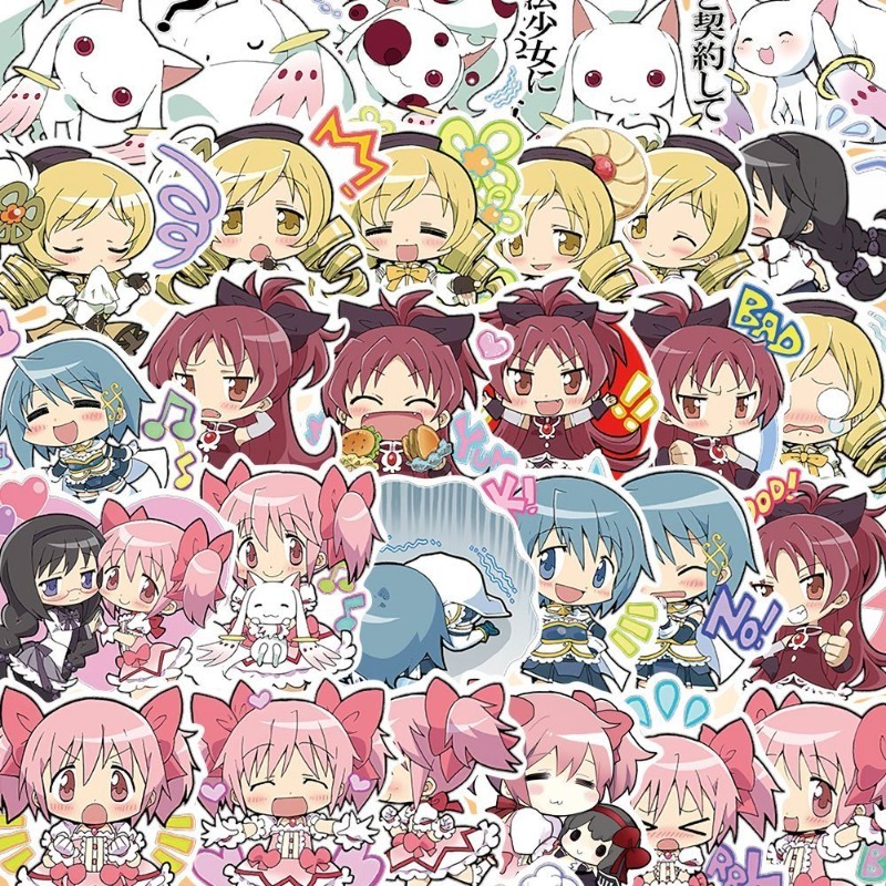 48 PCS Cartoon Puella Magi Mad - Memo Pad Sticky incelemesi ve fiyatı