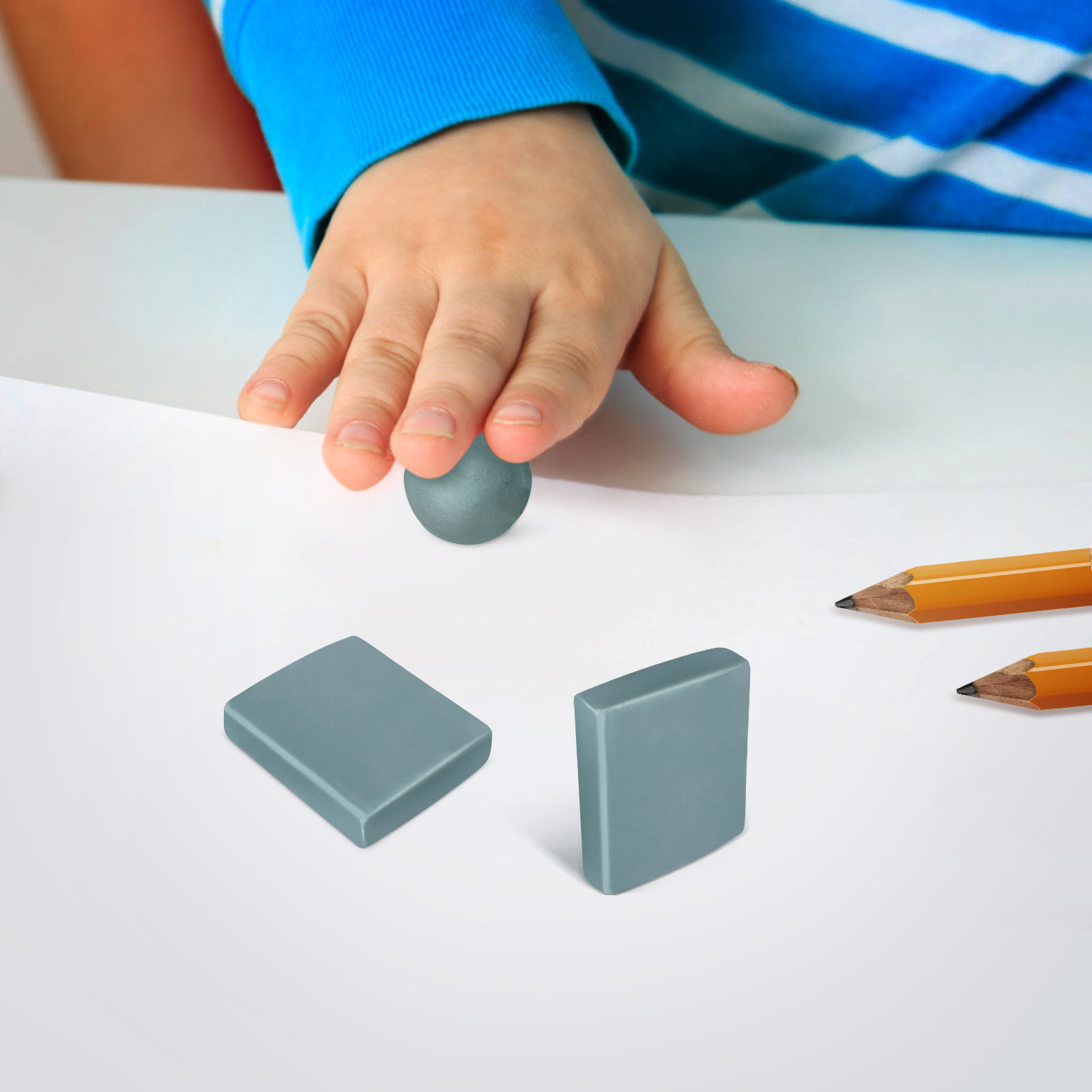 12Pcs Kneaded Erasers Moldable - Rubber Eraser Kneaded incelemesi ve fiyatı