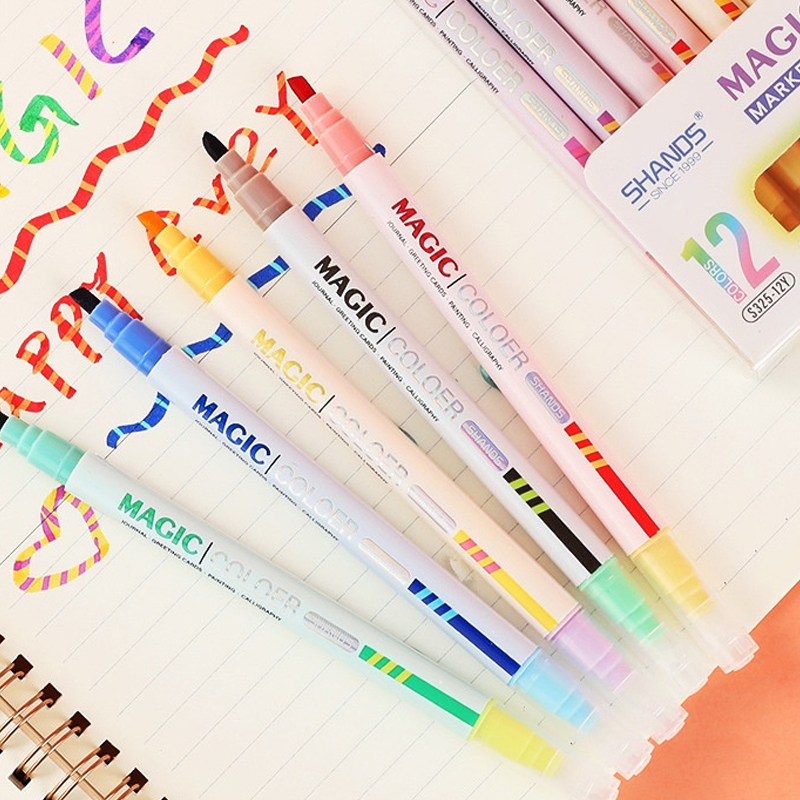 Double-ended Magic Color Chang - Highlighter Set Pastel incelemesi ve fiyatı