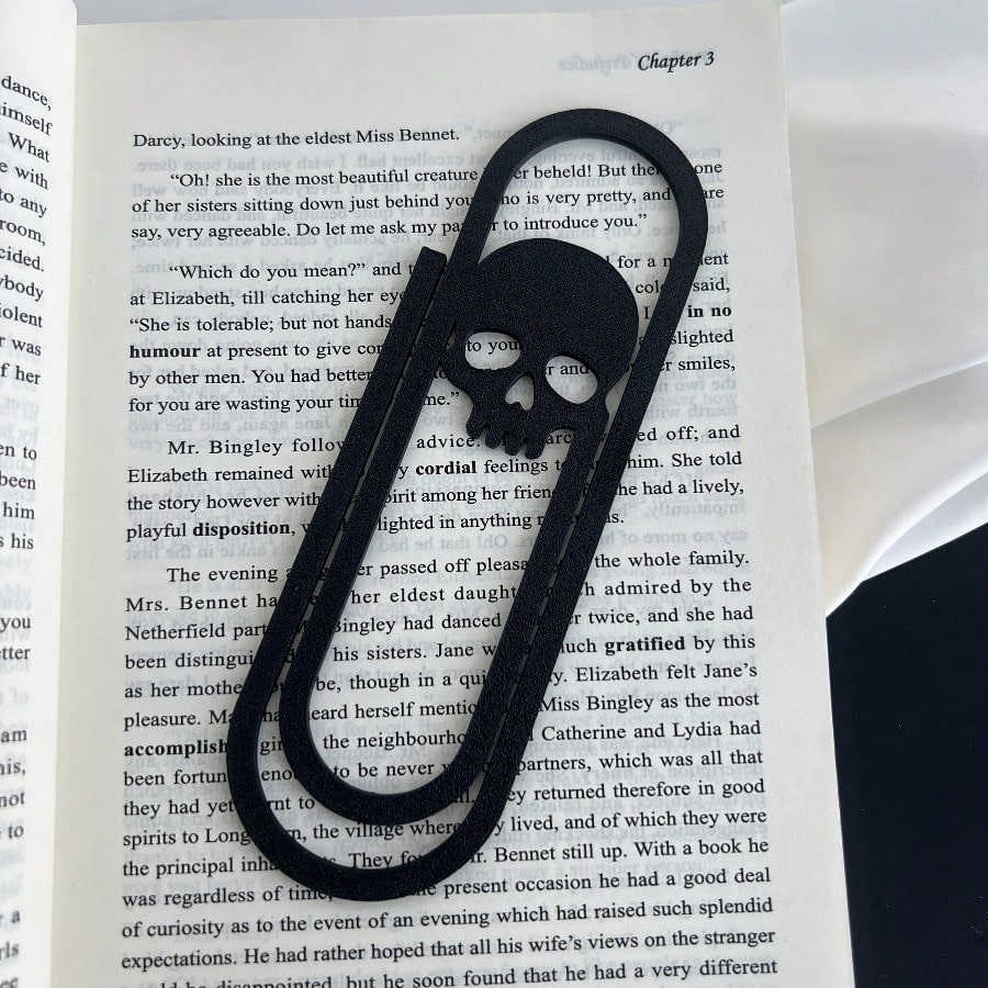 Creative Giant Skeleton Paper  - Bookmark Magnetic Clip incelemesi ve fiyatı