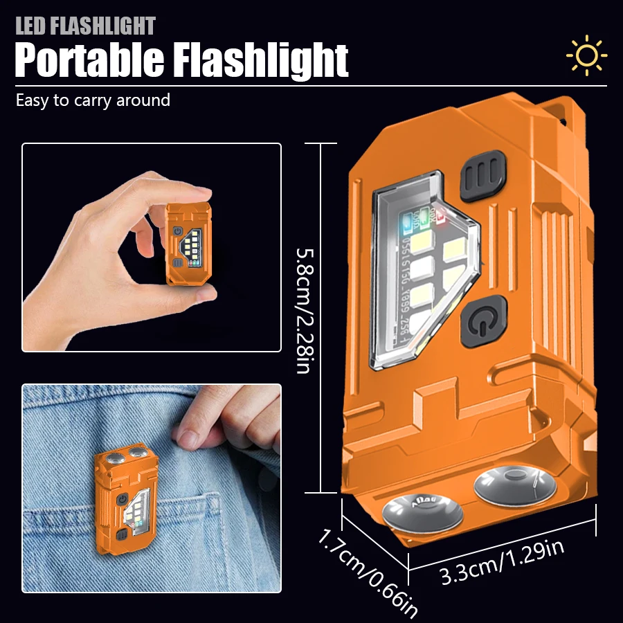 Mini Keychain EDC Flashlight R - Stationery Supply incelemesi ve fiyatı