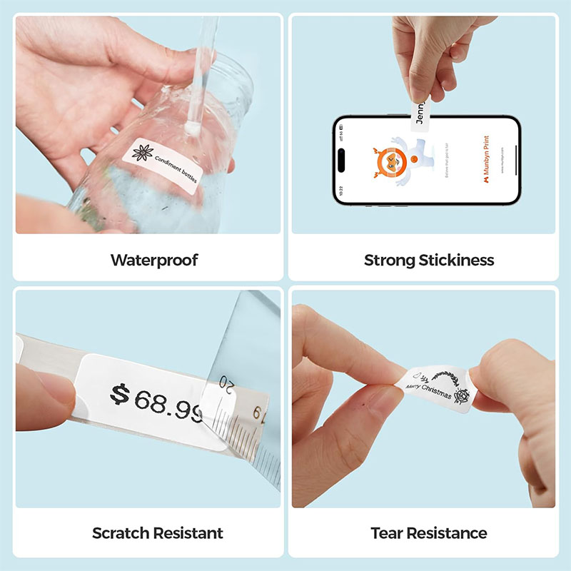 P15 Label Printer Sticker 12*4 - Label Printer Tape incelemesi ve fiyatı