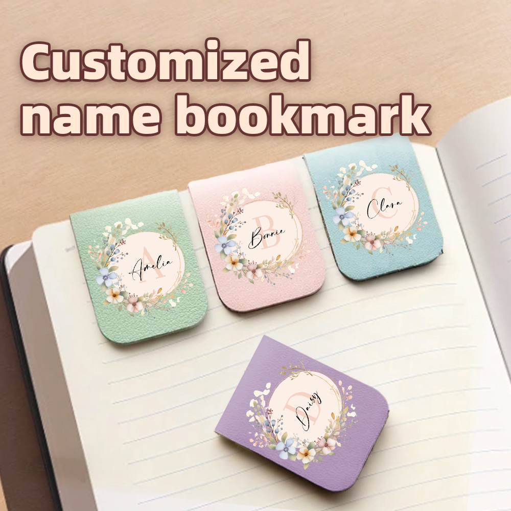 1pc Name Bookmark with Mirror  - Bookmark Magnetic Clip incelemesi ve fiyatı