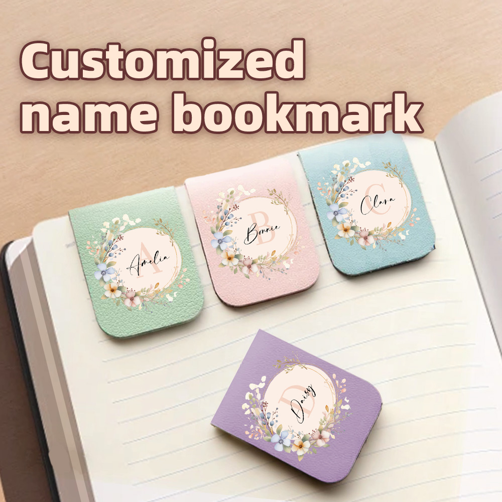 1pc Name Bookmark with Mirror  - Bookmark Magnetic Clip incelemesi ve fiyatı