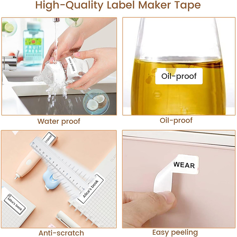 10 Rolls of White Thermal Labe - Label Printer Tape incelemesi ve fiyatı