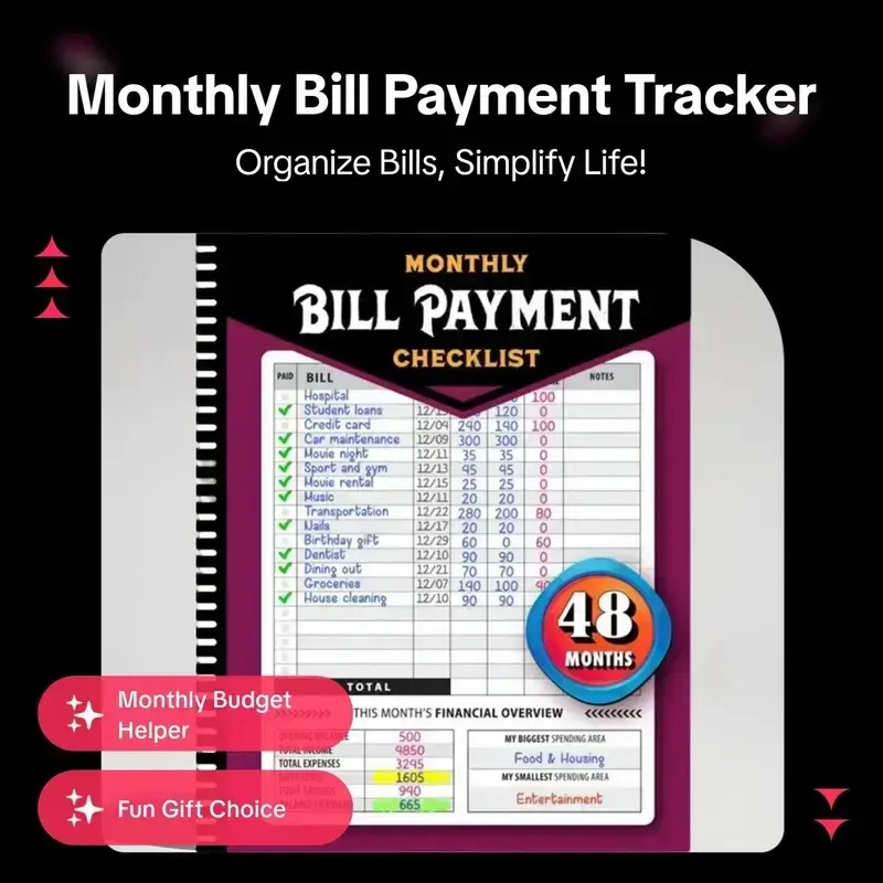 ADHD A4 Planner Notebook, Dura - Planner Weekly Budget incelemesi ve fiyatı