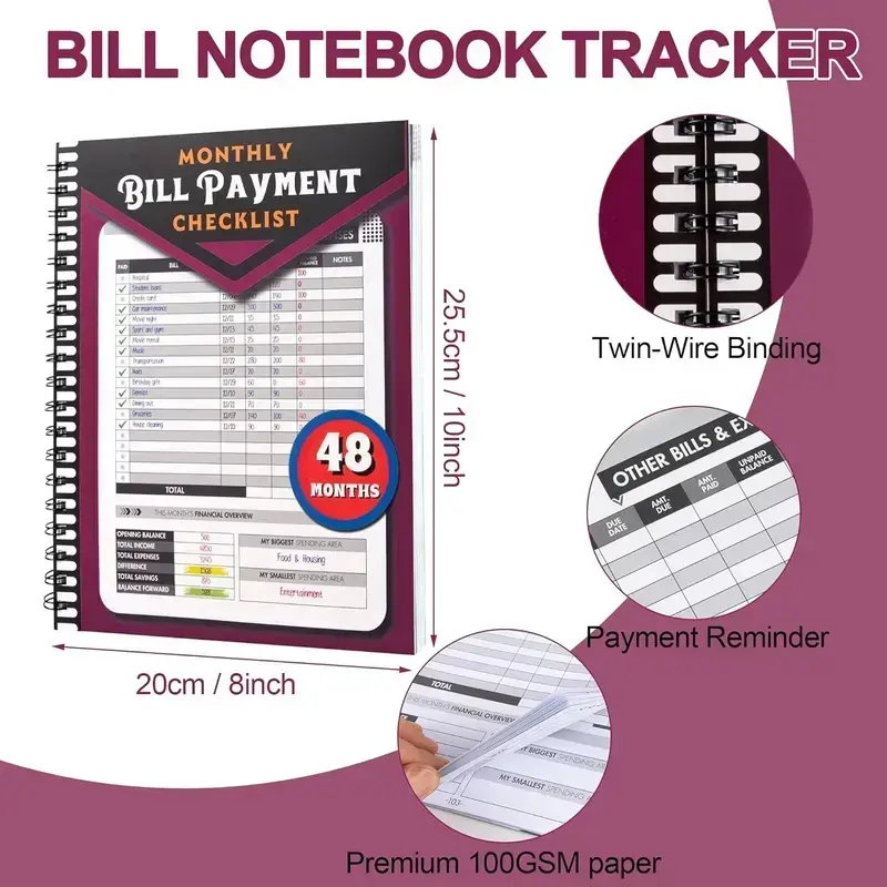 ADHD A4 Planner Notebook, Dura - Planner Weekly Budget incelemesi ve fiyatı