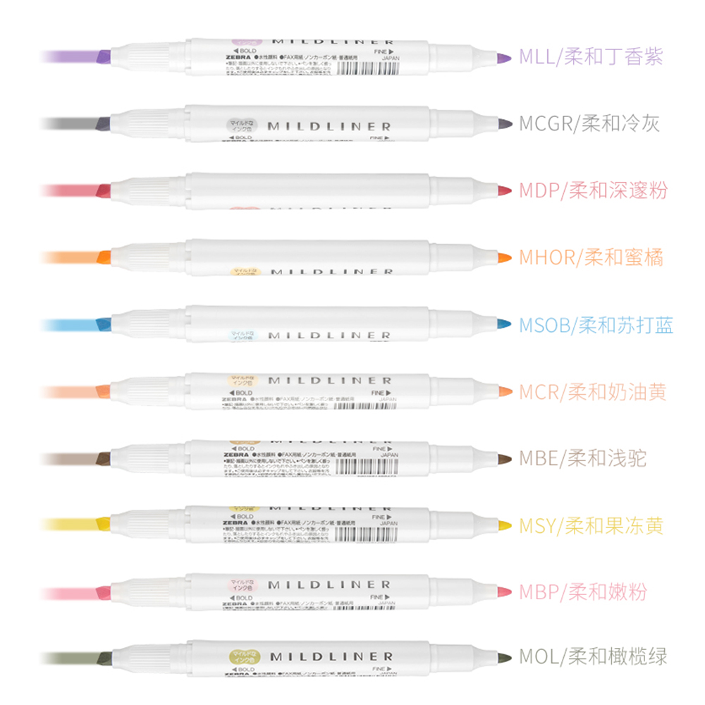 Japan ZEBRA Highlighters Pen s - Highlighter Set Pastel incelemesi ve fiyatı