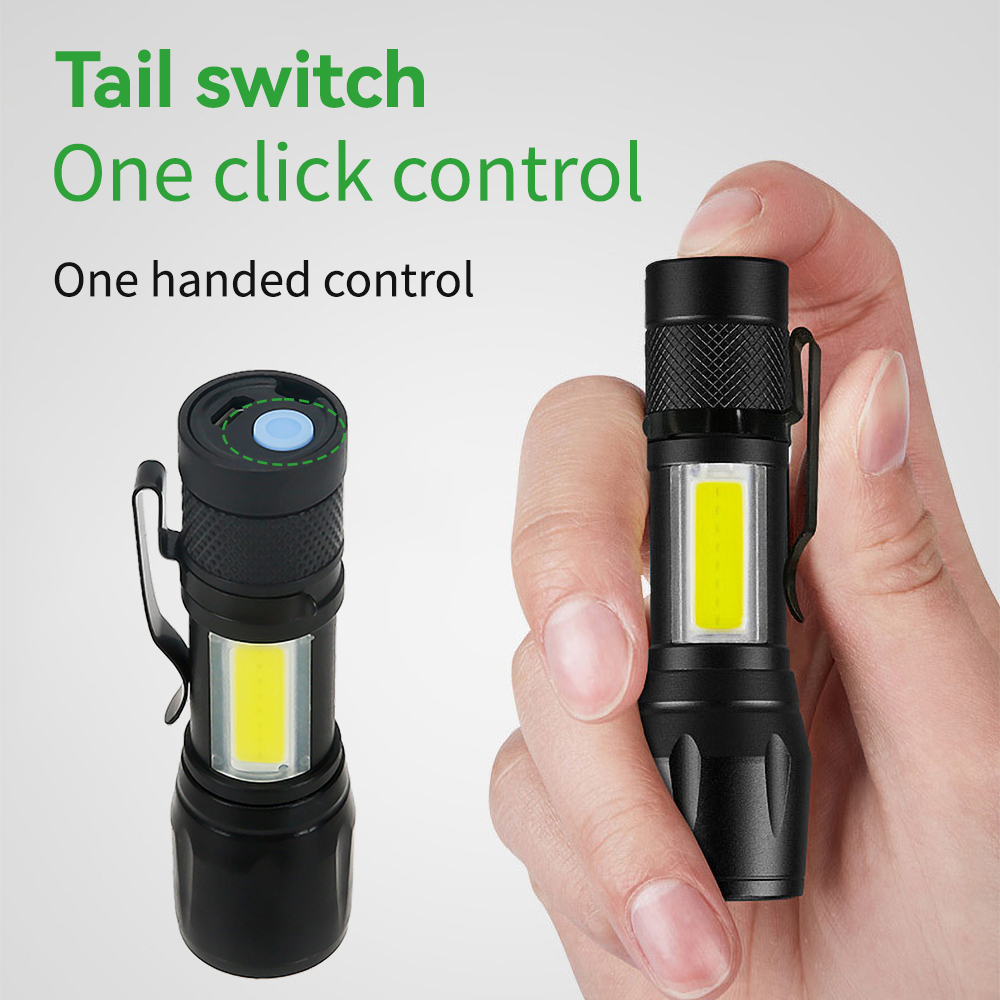 Mini LED Flashlight COB+XPE Po - Stationery Supply incelemesi ve fiyatı
