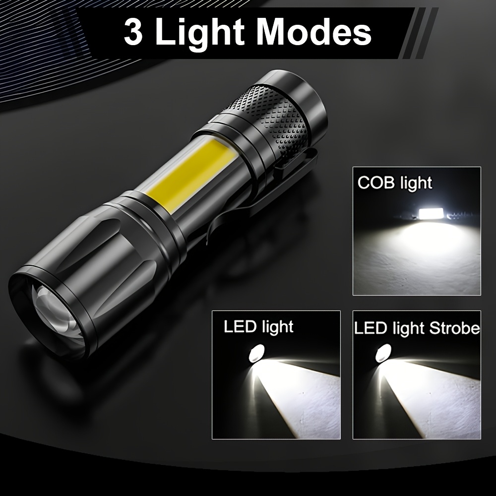 Mini LED Flashlight COB+XPE Po - Stationery Supply incelemesi ve fiyatı