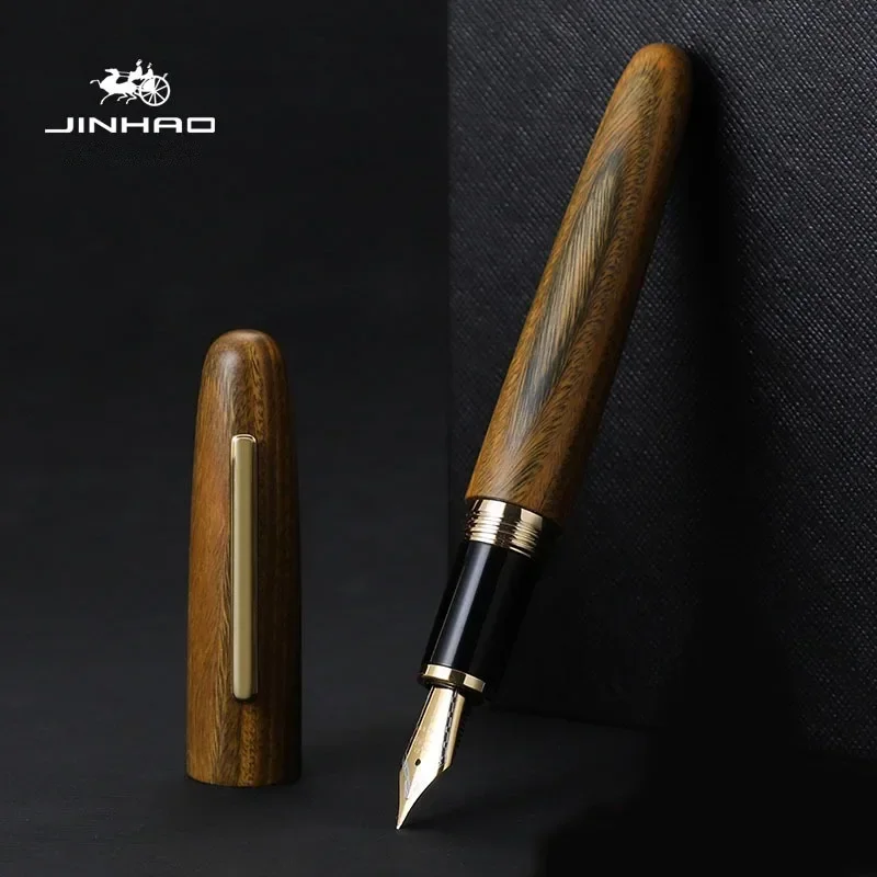 Jinhao 9056 Natural Wood Handm - Office Stationery Supply Business incelemesi ve fiyatı