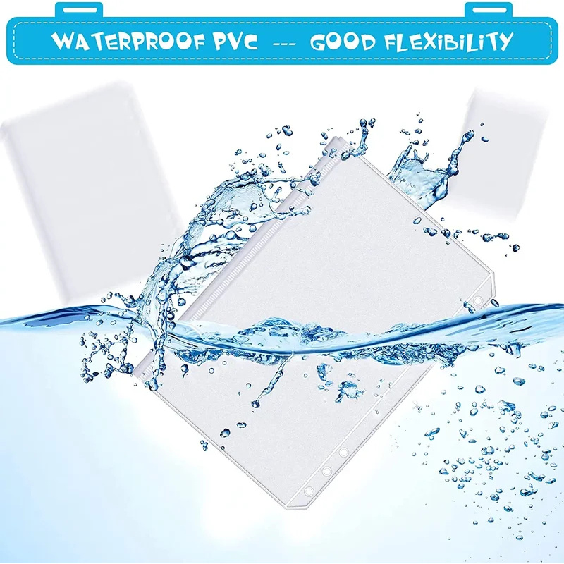 Binder Pockets A6 6-Hole Zippe - Planner Weekly Budget incelemesi ve fiyatı