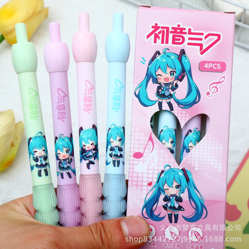Kawaii Hatsune Miku Gel Pen Cu - Gel Ink Pen Set incelemesi ve fiyatı